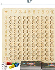 Wooden Arithmetic Board - Multiplication and Addition