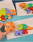 Wooden Dino Puzzle - Choose your dino adventure