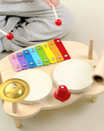Wooden Drum Kit - Musical Play and Creativity