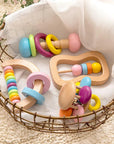 Wooden Rattles - Strengthens Senses and Skills