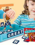 WordGuess - Cowboy-Themed Hangman Word Game for Children Aged 3-6
