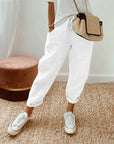 Yanna - Casual Linen Trousers for Women