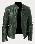 Zafeirios - Casual Leather Jacket