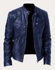 Zafeirios - Casual Leather Jacket