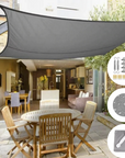 Zarreti Luxe Shade Sail | Water-Repellent & Protective, Decorative for Your Balcony or Terrace!