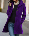 Zuleika – Warmer Winter Mid-Length Wool Coat