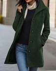 Zuleika – Warmer Winter Mid-Length Wool Coat