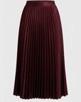 Grace Pleated Midi Skirt