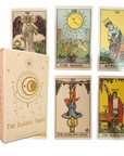 MysticTarot - Klassisk Tarotkort Sæt med 78 Kort