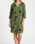 Stella Leaf Print Dress