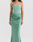 Viala Strapless Maxi Dress