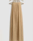 Aria Linen Maxi Dress