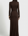 Amelia Ruched Maxi Dress