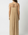 Aria Linen Maxi Dress