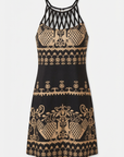 Avery Printed Mini Dress