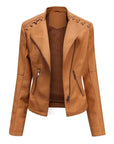 Washed Leather Jacket
