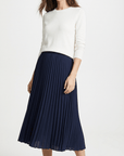 Grace Pleated Midi Skirt