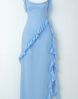Susan Ruffled Maxi Dress
