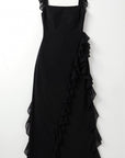 Susan Ruffled Maxi Dress