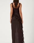 Susan Ruffled Maxi Dress