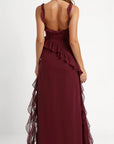 Susan Ruffled Maxi Dress