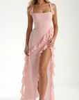 Susan Ruffled Maxi Dress