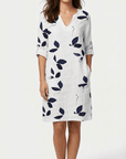 Stella Leaf Print Dress