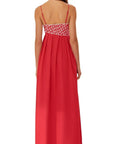 Ember Embroidered Bodice Maxi Dress