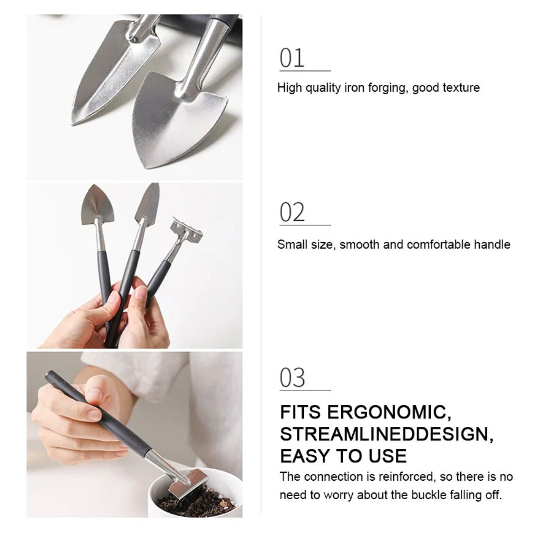 13-Piece Garden Planting Kit | Compact and Durable