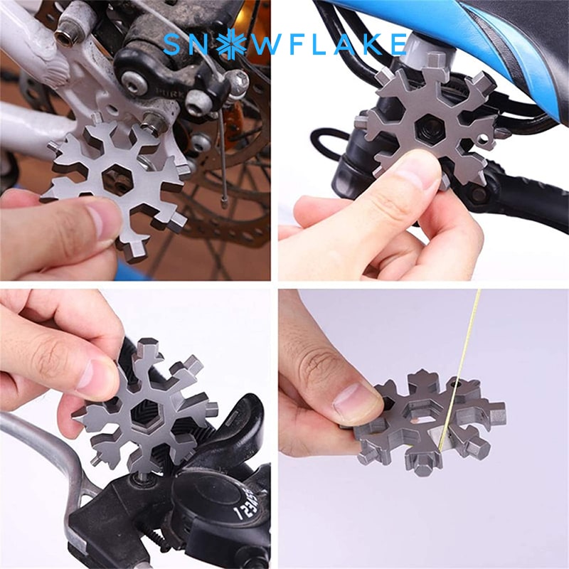 18-in-1 Stainless Steel Multifunction Tool Portable for Outdoor Adventures