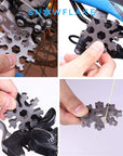 18-in-1 Stainless Steel Multifunction Tool Portable for Outdoor Adventures