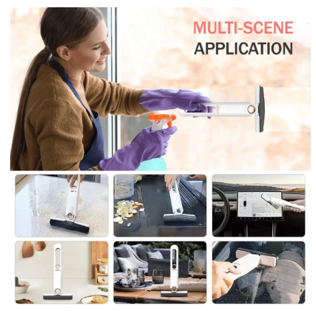 180° Portable Mini Squeeze Mop