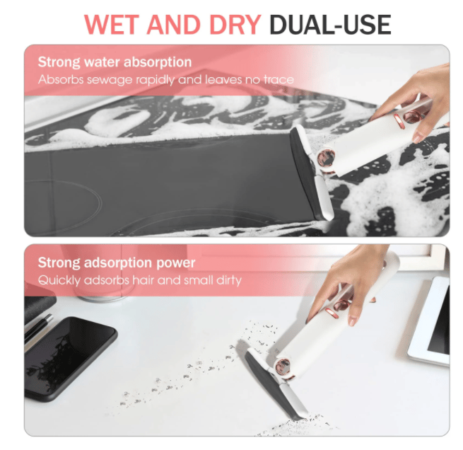 180° Portable Mini Squeeze Mop