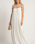 Aria Linen Maxi Dress