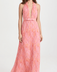 Elora Pink Maxi Dress