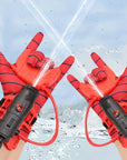 2-Piece Spider Web Water Blaster Gloves – Toy for Children Aged 3–6 Years