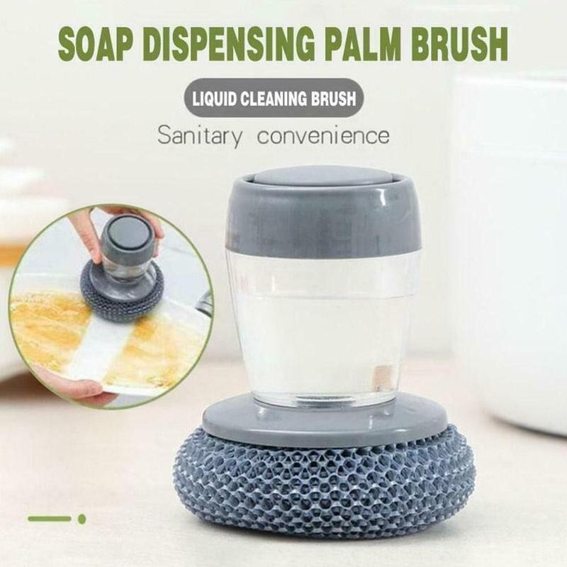 2-in-1 Dish Brush | Reduces waste and makes washing up easy!