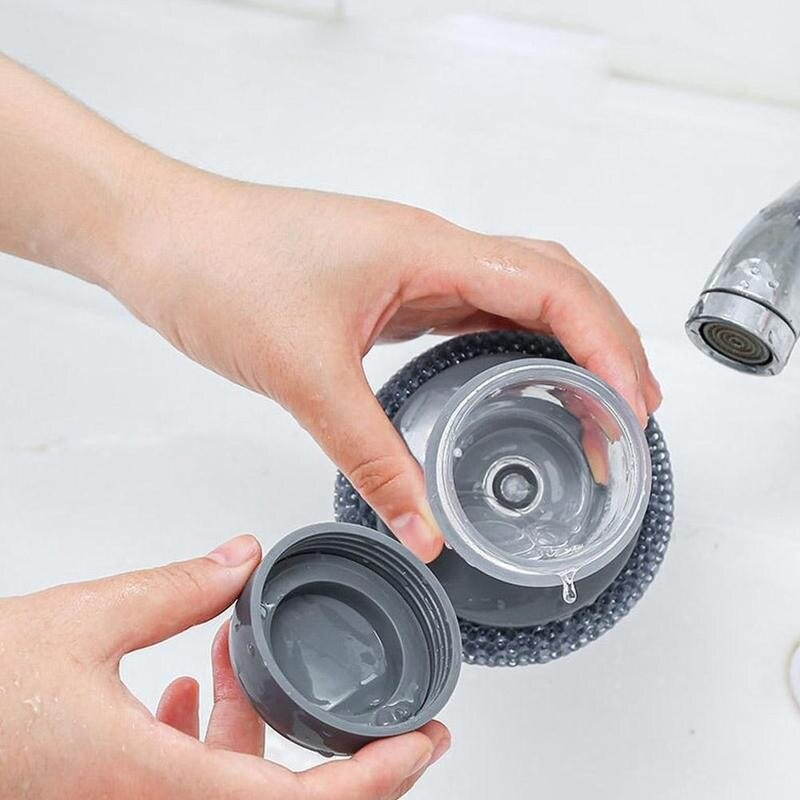 2-in-1 Dish Brush | Reduces waste and makes washing up easy!