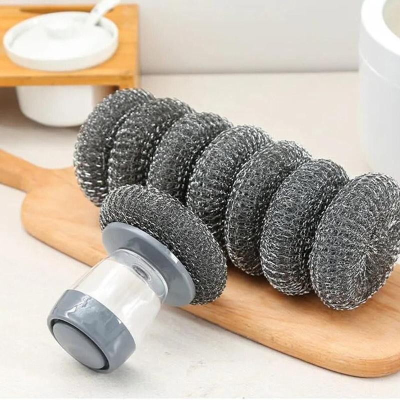 2-in-1 Dish Brush | Reduces waste and makes washing up easy!