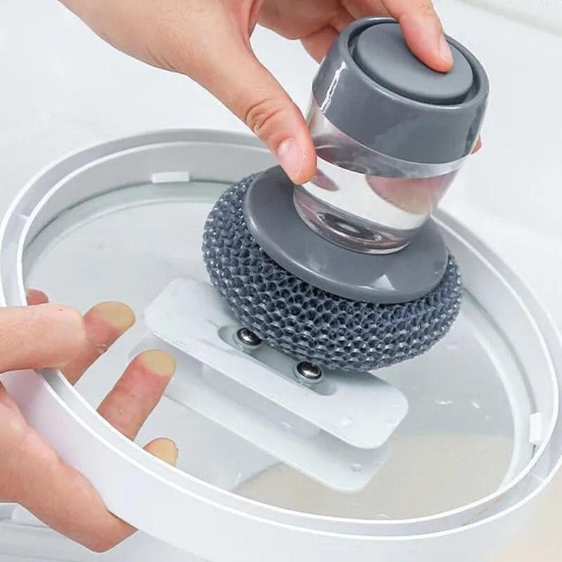2-in-1 Dish Brush | Reduces waste and makes washing up easy!