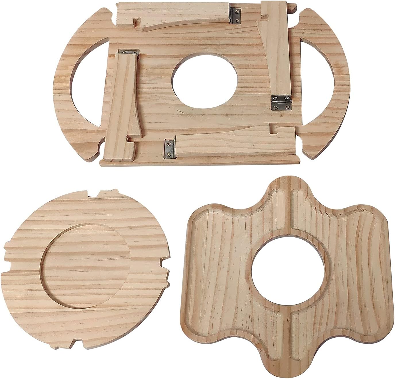 2-in-1 Fruit and Wine Glass Table Rack