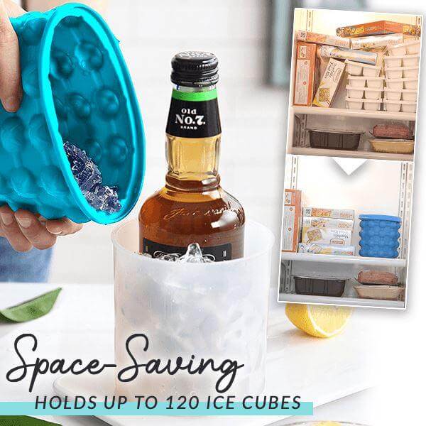 2-in-1 Silicone IceCube | Ice Cube Maker
