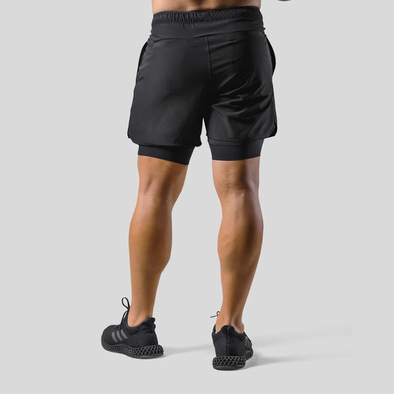 2-in-1 Sports Shorts for Men | Perfect for Any Workout