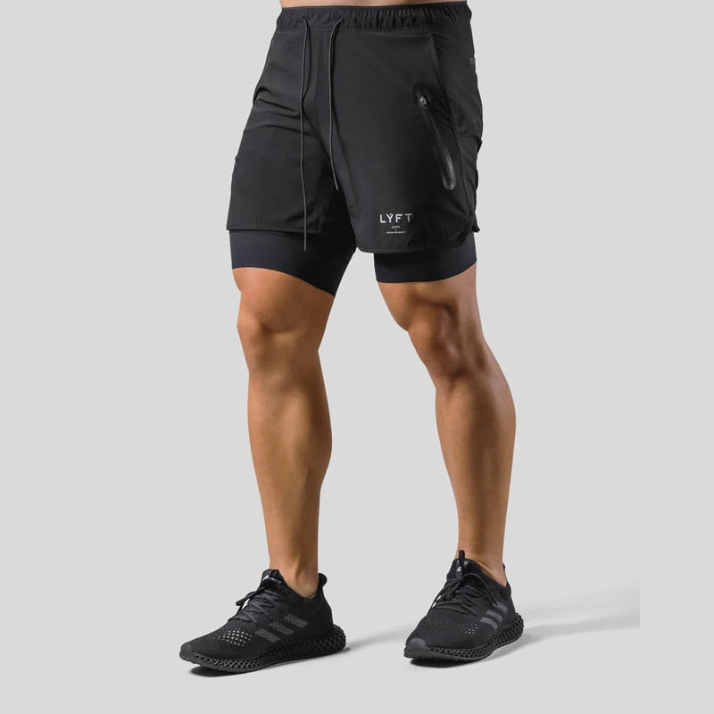 2-in-1 Sports Shorts for Men | Perfect for Any Workout
