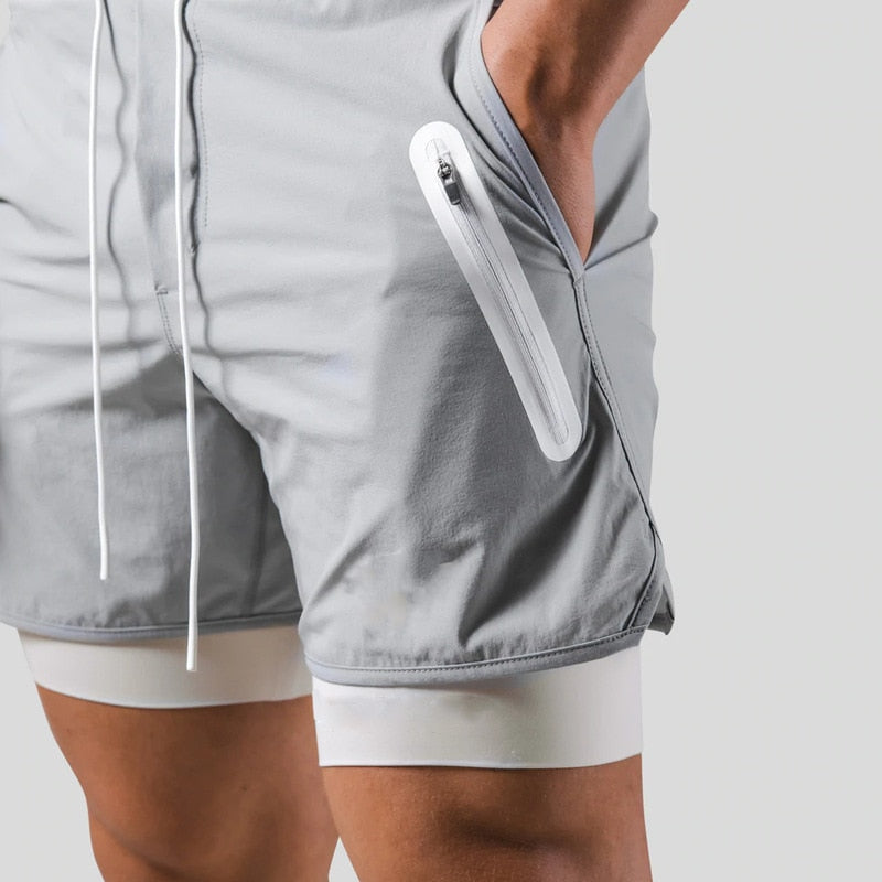2-in-1 Sports Shorts for Men | Perfect for Any Workout