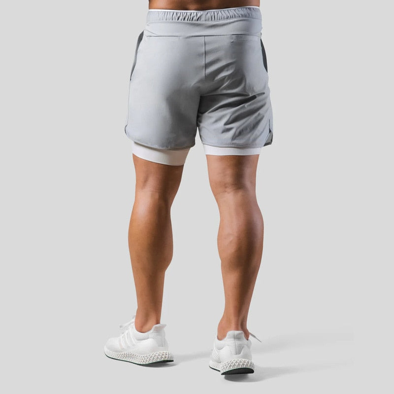 2-in-1 Sports Shorts for Men | Perfect for Any Workout