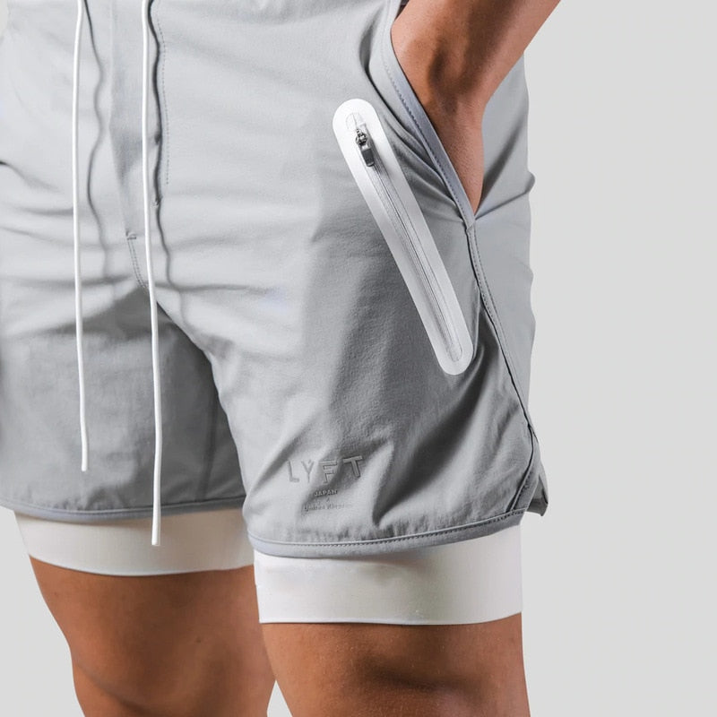 2-in-1 Sports Shorts for Men | Perfect for Any Workout