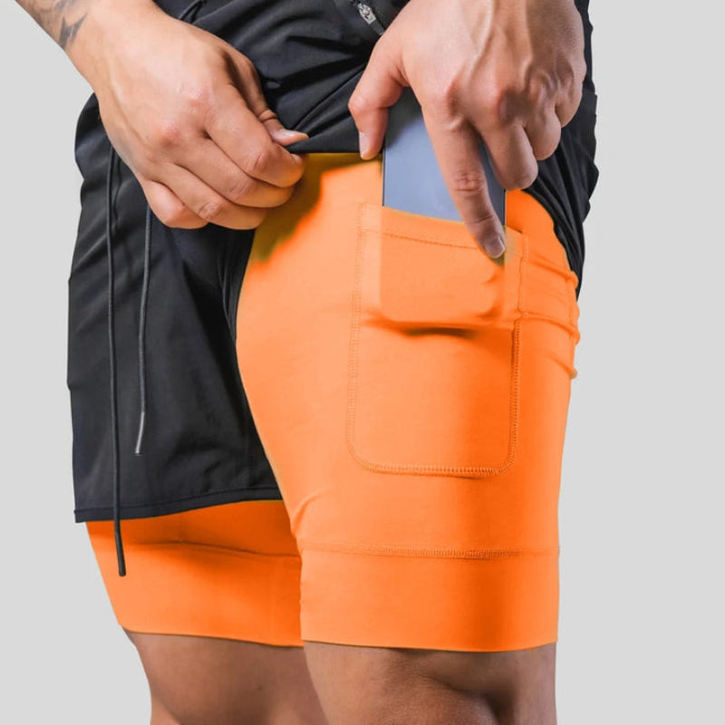 2-in-1 Sports Shorts for Men | Perfect for Any Workout