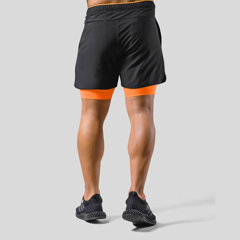 2-in-1 Sports Shorts for Men | Perfect for Any Workout