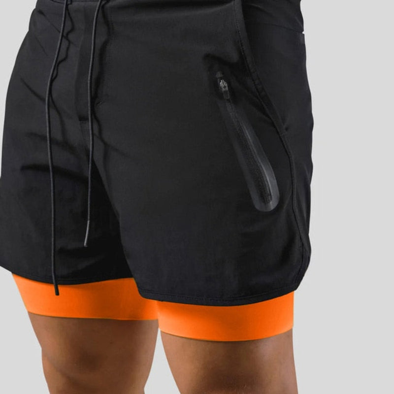 2-in-1 Sports Shorts for Men | Perfect for Any Workout